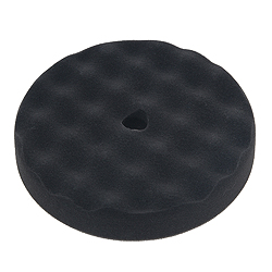 FOAM WAFFLE POLISHING PAD - BLACK 8"